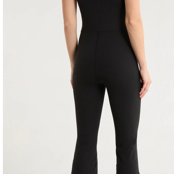 Yogalicious Black Fitted Jumpsuit - Picture 5 of 5